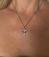 👑Crowned in Faith Cross Necklace (Gold & Silver)